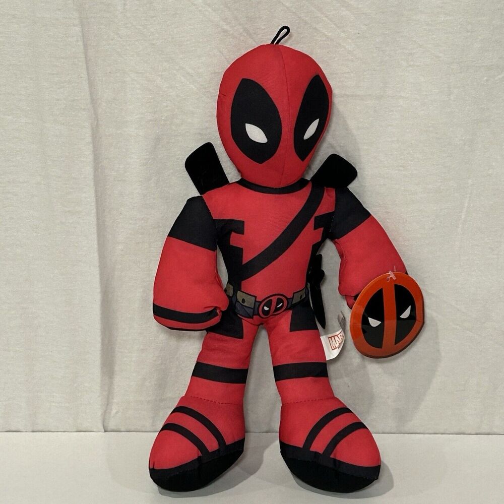 Marvel Super Heroes‎ Deadpool 9" Plush Toy NWT